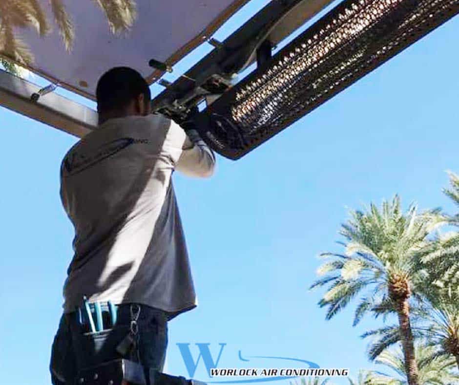 patio heater reapir and installation