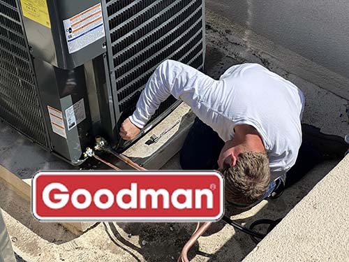 goodman air conditioning technician