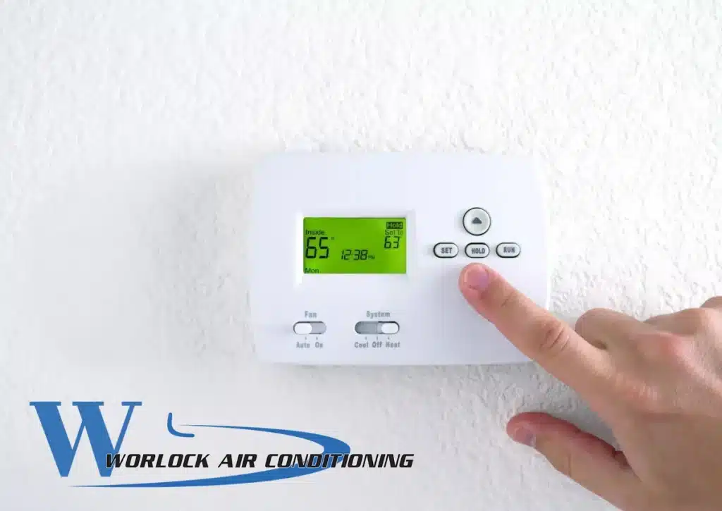 honeywell thermostat in worlock air conditioning and heating