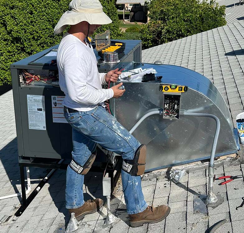 professional air conditioning installation