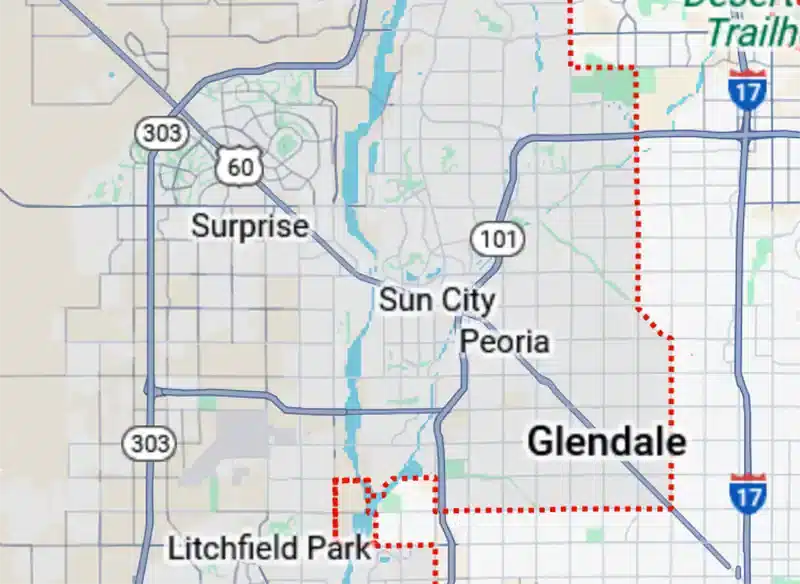 Areas Served in West Valley
