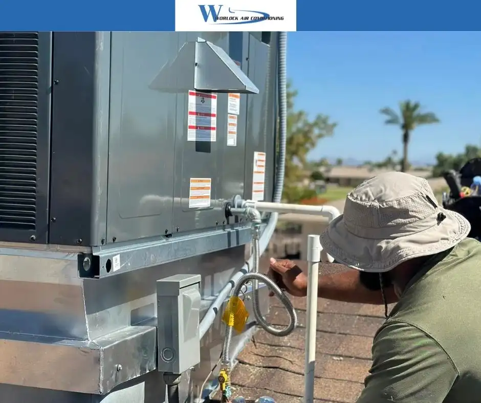 new ac unit installation