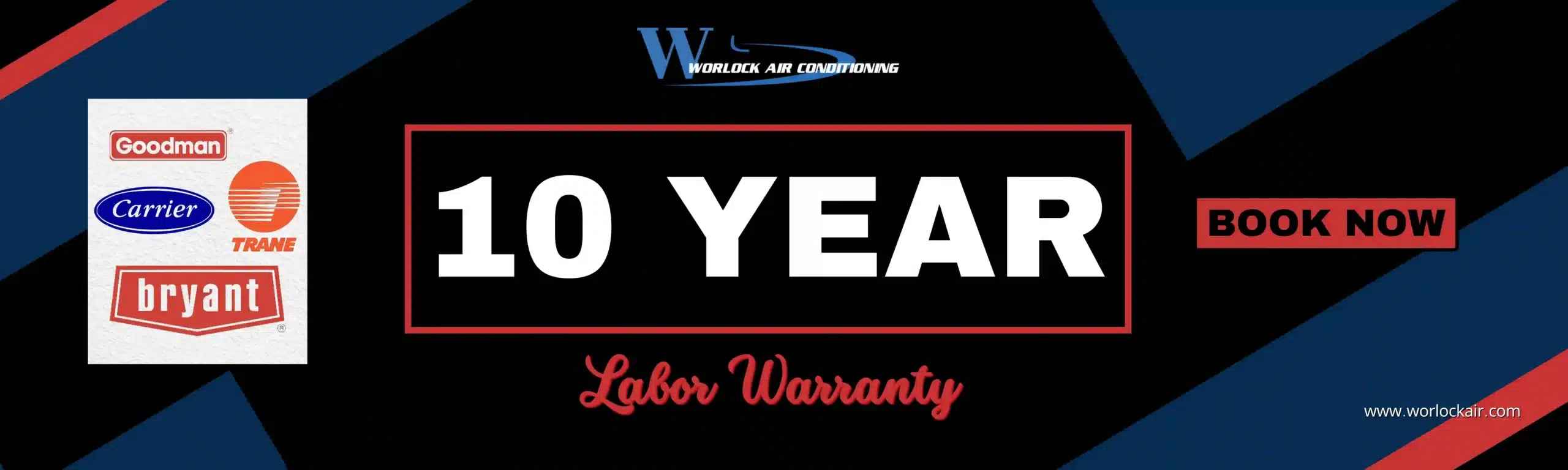 worlock 10 year labor warranty