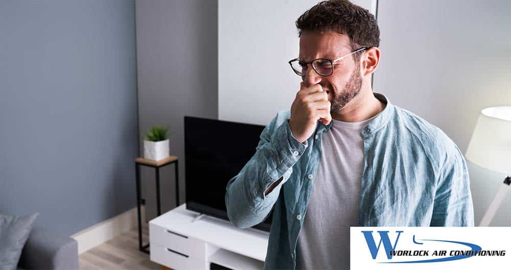 why does my furnace smell funny